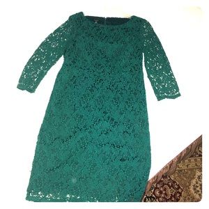 Talbots lace dress size 12